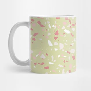 Spring Summer Pink Modern Terrazzo Pattern Mug